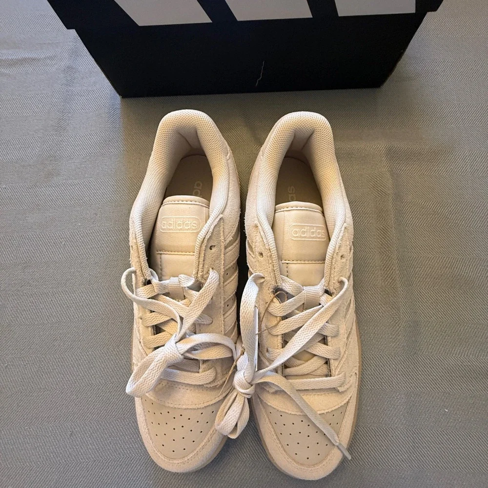 Adidas Break Start Premium Low Wonder Beige Gum JS2272 Mens 7 Womens 8 NIB